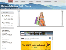 Tablet Screenshot of flatwoodsfactorystores.com